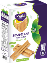 Smile breadsticks plain 350g